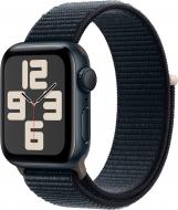 Смарт-часы Apple Watch SE 2023 GPS 40mm Midnight Aluminium Case with Midnight Sport Loop (MRE03QP/A)