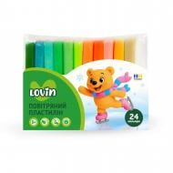 Пластилін легкий набір 24 кольори Lovin