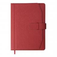 Дневник датированный CREDO красный Buromax A5 2024