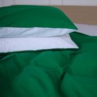 Наволочка Ranforce Elite Green Diego (11-2107+18-0130) 60x60 см бело-зеленый MirSon