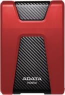 Внешний жесткий диск ADATA HD650 Durable 1 ТБ 2,5" USB 3.0 (AHD650-1TU3-CRD) red