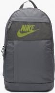 Рюкзак Nike Nk Elmntl Bkpk - 2.0 LBR AW1920 BA5878-068 22 л сірий із зеленим Рюкзак Nike Nk Elmntl Bkpk - 2.0 LBR AW1920 BA5878-068 22 л сірий із зеленим