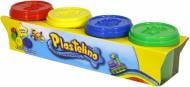 Набор массы для лепки Plastelino 4 цвета NOR2649