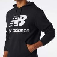 Джемпер New Balance ESSENTIALS STACKED LOGO ЧОРН. MT03558BK р. L черный