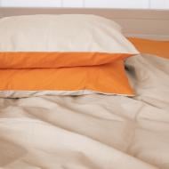 Наволочка Ranforce Elite Nicoletta (12-0712+13-1027) 50x70 см персиковый/молочный MirSon