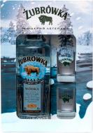 Водка Zubrowka Biala (набор +2 рюмки) 0,7 л