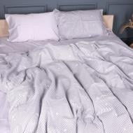 Комплект постельного белья 22-1437 Minimal Gray Hearts 175х210 см мульти MirSon