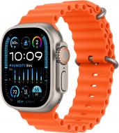 Смарт-годинник Apple Watch Ultra 2 GPS + Cellular 49mm Titanium Case with Orange Ocean Band (MREH3UL/A)