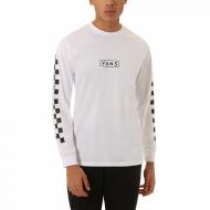 Футболка Vans EASY BOX CHECKER LS VA45CYYB2 р.XL білий