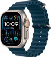 Смарт-годинник Apple Watch Ultra 2 GPS + Cellular 49mm Titanium Case with Blue Ocean Band (MREG3UL/A)