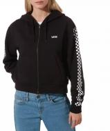 Джемпер Vans FUNNIER TIMES CROP ZIP HOODIE VA47TOBLK р. XS черный