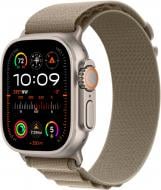 Смарт-годинник Apple Watch Ultra 2 GPS + Cellular 49mm Titanium Case with Olive Alpine Loop - Small (MREX3UL/A)