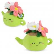 Мягкая игрушка Shantou Вазон с цветами 21 см зеленый PLC25092