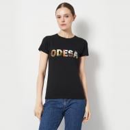 Футболка жіноча Sol's Imperial Women Odesa колаж DTF11502309/425L р.L чорний