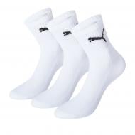 Шкарпетки Puma SHORT CREW 3P UNISEX 90611004 р.43-46 білий