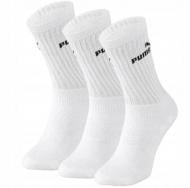 Шкарпетки Puma ELEMENTS CREW SOCK 3P WHITE 88329602 р.43-46 білий 3 пари шт.