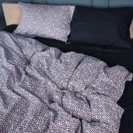 Комплект постельного белья 22-1386 Geometric Black 175х210 см мульти MirSon