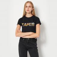 Футболка женская Sol's Imperial Women Харьков коллаж DTF11502309/428M р.M черный