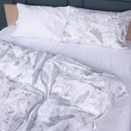 Комплект постельного белья 22-1427 Leafsong white 175х210 см мульти MirSon Комплект постельного белья 22-1427 Leafsong white 175х210 см мульти MirSon