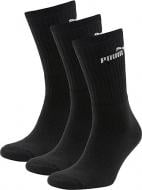 Носки Puma ELEMENTS CREW SOCK 3P BLACK 88329601 р.35-38 черный 3 пари шт.