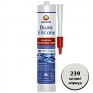 Герметик силиконовый Eskaro Duax Silicone №239 светлый мрамор 300 мл