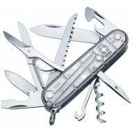 Нож швейцарский Victorinox HUNTSMAN 1.3713.T7B1, серебристый-прозрачный 88310