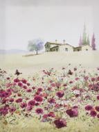 Картина Violet poppies 60x80 см Styler Картина Violet poppies 60x80 см Styler