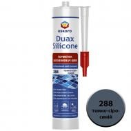 Герметик силіконовий Eskaro Duax Silicone №288 темно-сіро-синій 300 мл Герметик силіконовий Eskaro Duax Silicone №288 темно-сіро-синій 300 мл