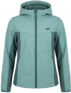 Куртка для девочек 4F Softshell Jacket F692 4FJWSS27TSOFF692-47S р.140 зеленая