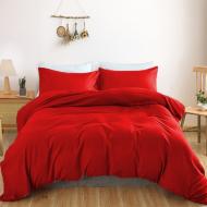 Комплект постельного белья Satin Light Pro 10-007 Red 175х210 см красный MirSon