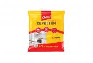 Салфетки вискозные Chisto вискозная 3+1 шт. 34х35 см 4 шт./уп. желтые