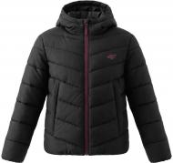 Куртка для девочек 4F Down Jacket F1008 4FJWSS27TDJAF1008-20S р.140 черная Куртка для девочек 4F Down Jacket F1008 4FJWSS27TDJAF1008-20S р.140 черная