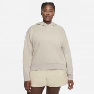 Джемпер Nike W NSW ESS FLC HOODIE CLCTN VNR DD5640-236 р. XL бежевый Джемпер Nike W NSW ESS FLC HOODIE CLCTN VNR DD5640-236 р. XL бежевый