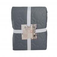 Покрывало декоративное Parquet 220x240 см La Nuit серый
