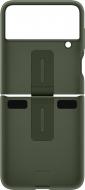 Чехол-накладка Samsung Silicone Cover with Ring Khaki для Flip 4 (EF-PF721TGEGUA)