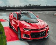 Картина по номерам Горящие гонки GX29403 40x50 см Brushme Картина по номерам Горящие гонки GX29403 40x50 см Brushme