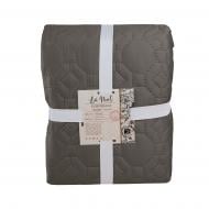 Покрывало декоративное Parquet 240x260 см La Nuit мокко