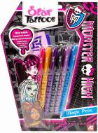 Набор для тату Monster High Фломастеры и трафареты 1080-04311