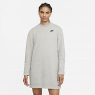 Платье Nike W NSW TCH FLC ESSNTL LS DRSS DD5626-063 р.L серый