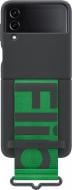 Чехол-накладка Samsung Silicone Cover with Strap Black для Flip 4 (EF-GF721TBEGUA)