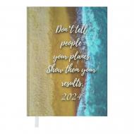 Дневник датированный POSH бирюзовый Buromax A5 2024