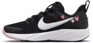 Кроссовки для девочек демисезонные Nike STAR RUNNER 4 FJ8079-001 р.35 черные