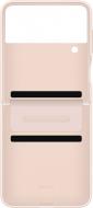 Чехол-накладка Samsung Flap Leather Cover Peach для Flip 4 (EF-VF721LPEGUA)