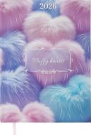 Дневник датированный ROMANTIC Buromax A5 2026 розовый