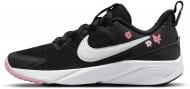 Кросівки для дівчаток демісезонні Nike STAR RUNNER 4 FJ8079-001 р.28 чорні