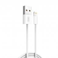 Кабель Xo USB A - Lightning NB47 2.0 1 м white