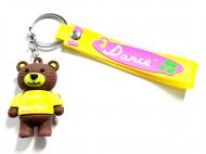 Брелоки для ключів Ведмедик жовтий