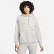 Джемпер Nike W NSW PO HOODIE OS BB FLC PRNT DO2566-033 р. S бежевый Джемпер Nike W NSW PO HOODIE OS BB FLC PRNT DO2566-033 р. S бежевый