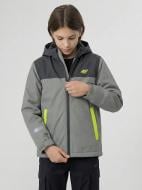 Куртка для хлопчиків 4F Technical Jacket M1323 4FJWSS27TTJAM1323-25S р.140 сіра Куртка для хлопчиків 4F Technical Jacket M1323 4FJWSS27TTJAM1323-25S р.140 сіра