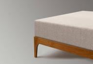 Простынь на резинке махровая Jersey havlu 200x220 см бежевый Ю-ТЕК